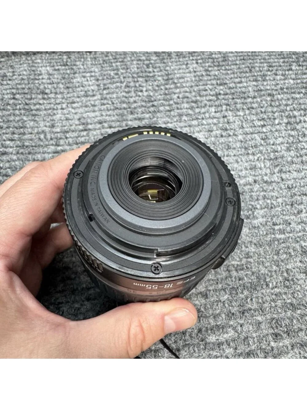 Canon Zoom Lens EF-S 18-55mm 1:3.5-5.6 II w/ Cap